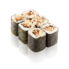 Japanese cuisine. Maki sushi.