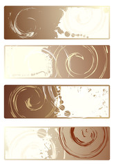 Collection of vector banners