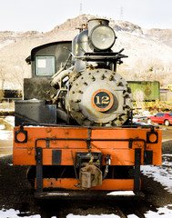 stem locomotive in Colorado Railroad Museum, USA