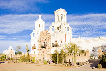 San Xavier del Bac Mission, Arizona, USA