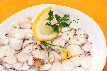 Carpaccio di polipo