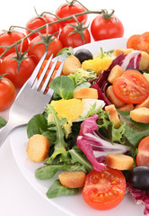 fresh mixed salad