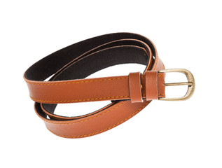 leather brown belt
