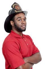 Fototapeta premium Firefighter