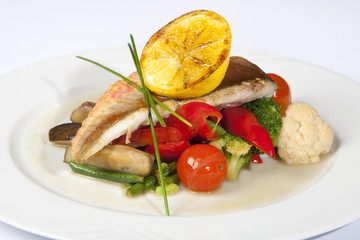 Prepared fish dish