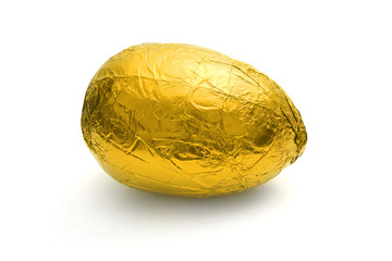 Laid Golden Easter egg