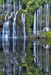 Bassin de la rivi&egrave;re Langevin, La R&eacute;union.