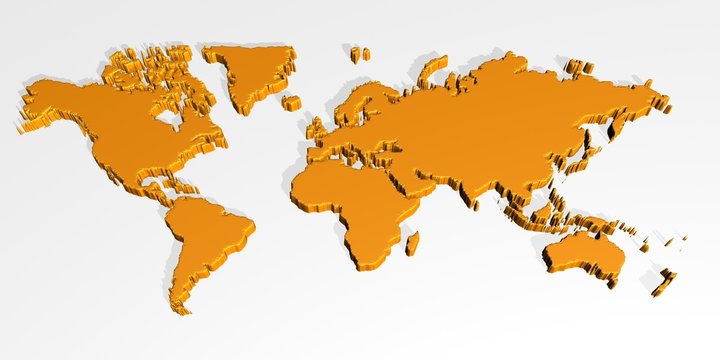 world map