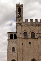Fototapeta na wymiar Consul Palace in the historic center of Gubbio