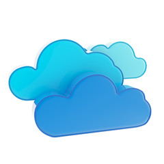 Cloud computing technology icon