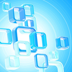 Light blue copyspace abstract background