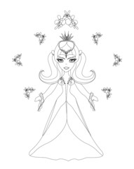 beautiful little witch