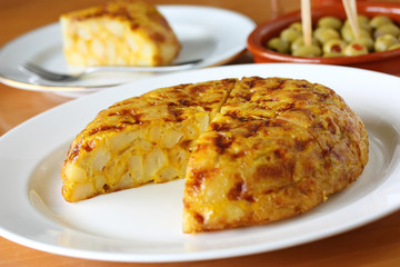 tortilla, spanish omelet