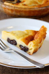far breton, brittany prune pudding