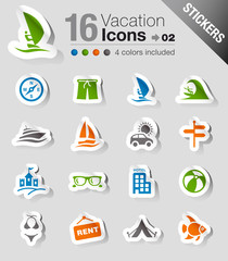 Stickers - Vacation icons