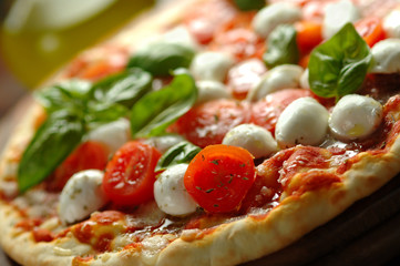 Pizza caprese