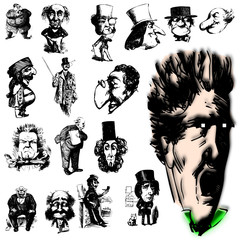 character action unca pale style design costume