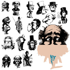 character action unca pale style design costume