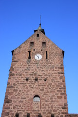 Fototapeta na wymiar clocher de Riquewihr