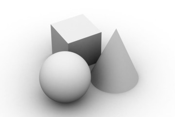 Abstract geometric shapes