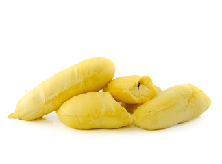 King of fruits, durian isolated on white background