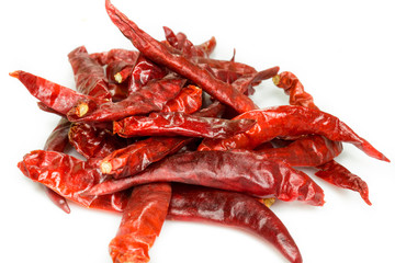 Dry red chili pepper