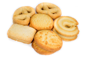 Cookies isolated on white