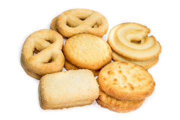 Cookies isolated on white