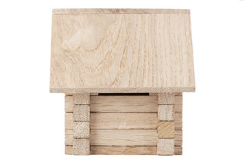 Toy wooden house