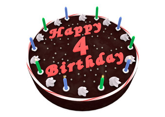 Happy Birthday Schokoladenkuchen 4