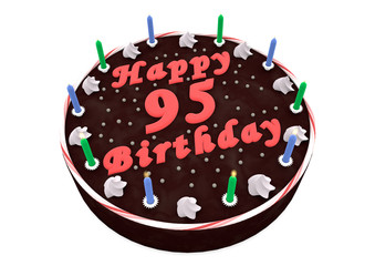 Happy Birthday Schokoladenkuchen 95