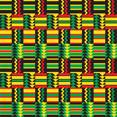 African Zig Zag Pattern