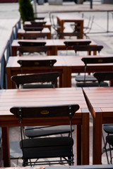 benches and tables