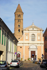 Fototapeta na wymiar Rawenna stary kościół Saint John Battista