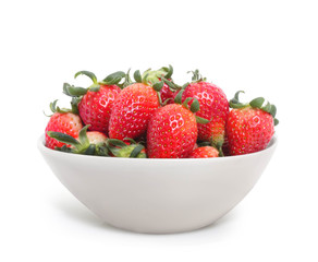 Strawberries isolated