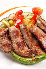lamb with vegetables