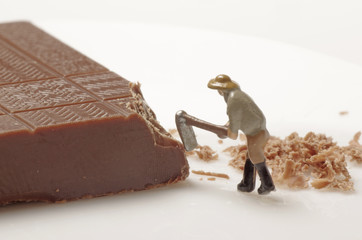 チョコレート砕き
