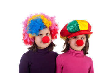 Cute little clowns