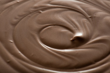melted milk chocolate