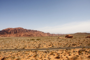 Road Across the Desert