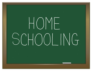 Homeschooling concept.