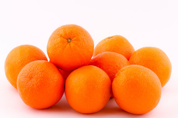 Oranges isolated