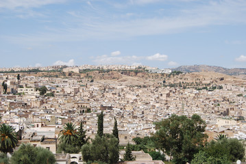 Fototapeta premium Visita general de la ciudad de Fez.