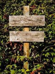 cartelli di legno