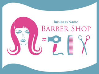 Friseur - Firmenzeichen