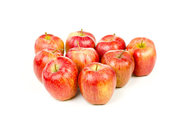 Red apples group