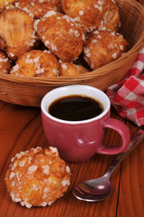 Pause café et chouquettes