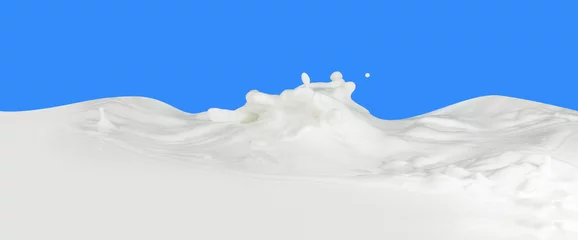Cercles muraux Milk-shake milk splash