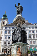 Obraz premium austriabrunnen wien