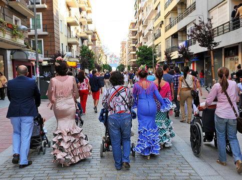 Todos a la feria de abril, Sevilla